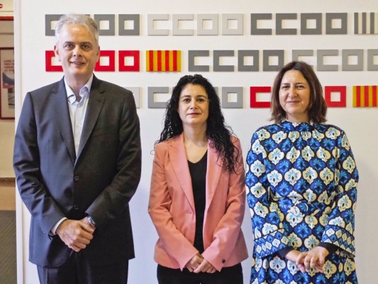CCOO insta a Unides Podem-EUPV a impulsar el diálogo social para crear políticas transformadoras