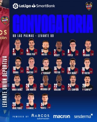 Calleja repite convocatoria para enfrentarse a la UD Las Palmas
