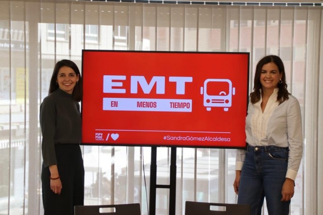 Sandra Gómez anuncia once nuevas líneas de EMT con frecuencia de 5 minutos
