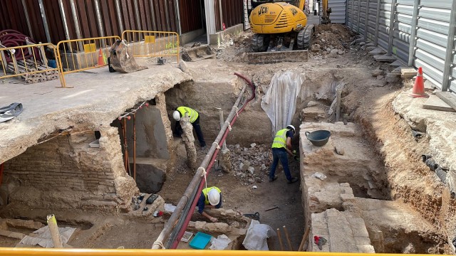 La ampliación del Centro de Interpretación de Santa Eulalia saca a la luz una fábrica y el cementerio 