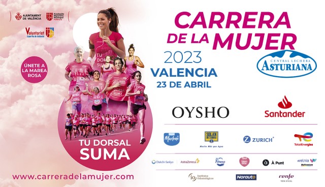La Carrera de la Mujer Central Lechera Asturiana llega este domingo 23 de abril a València
