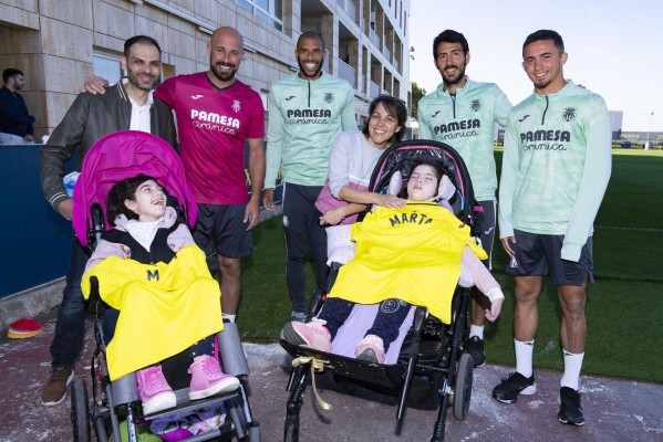 El Villarreal se suma a la lucha de Marta y María