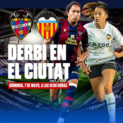 El derbi femenino se jugará en el Ciutat de València
