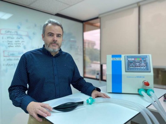 Inbentus triunfa en los Premios IF gracias a su respirador para transporte medicalizado