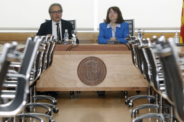 La rectora de la UA pide al ministro Subirats financiación con la implantación de la LOSU
