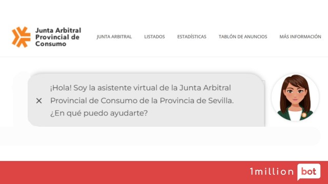 La 'startup' 1MillionBot y Vodafone desarrollan un asistente virtual para la Diputación de Sevilla
