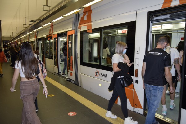 FGV refuerza el Tram en Santa Faz para facilitar la participación en la romería