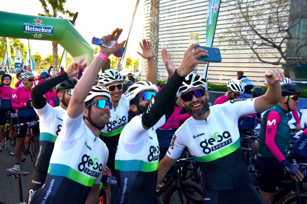 Cinco murcianos corren Mussara Reus con el 
equipo Gesa Sports