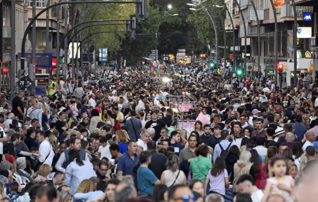 Murcia sonríe con unas Fiestas de Primavera con 2,3 millones de personas, más 'cash' y menos beneficio