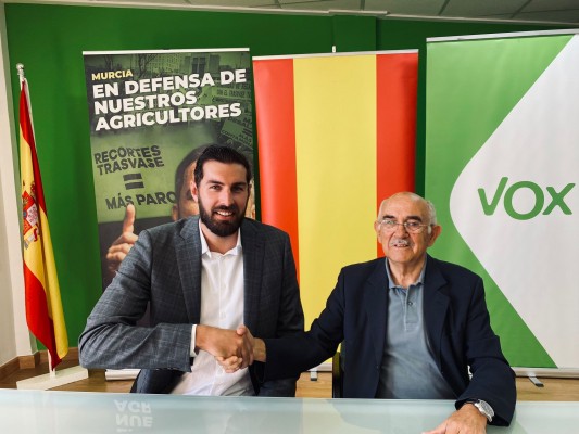 Alberto Garre, número 3 de la lista de Vox: 