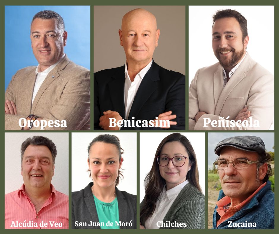 Vox presenta a sus candidatos en Benicasim, Oropesa, Peñíscola, Chilches, San Juan de Moró, Alcúdia de Veo y Zucaina