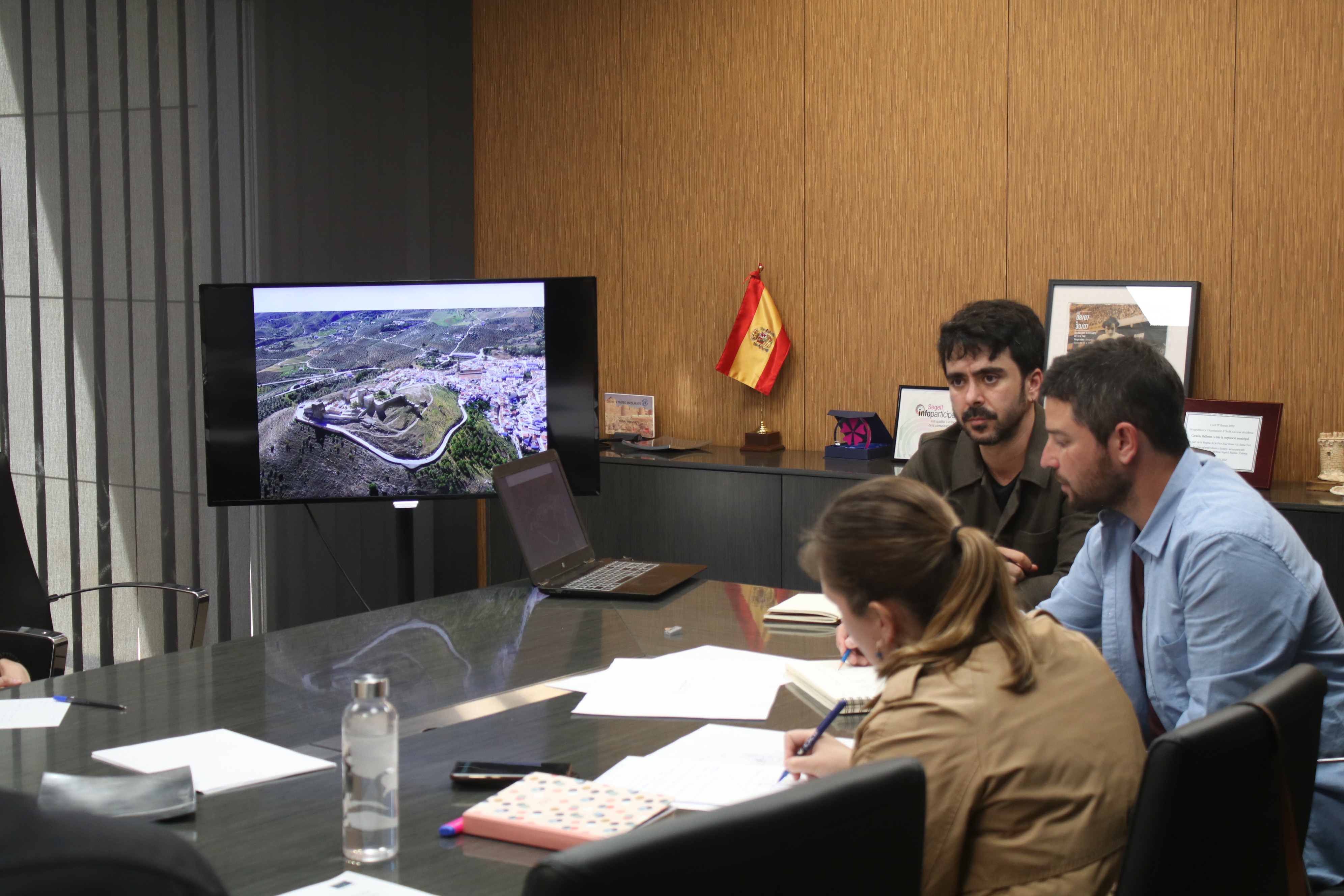 Onda presenta a Europa un proyecto de paseo accesible y parque en la ladera sur del castillo