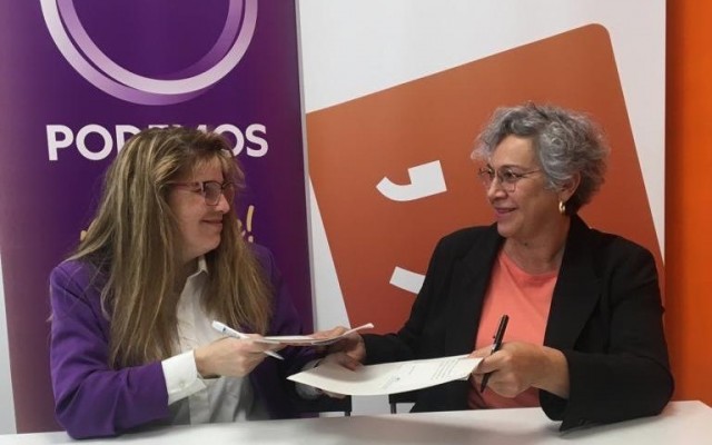 Compromís y Podem presentan una candidatura conjunta en Mislata para las elecciones 
