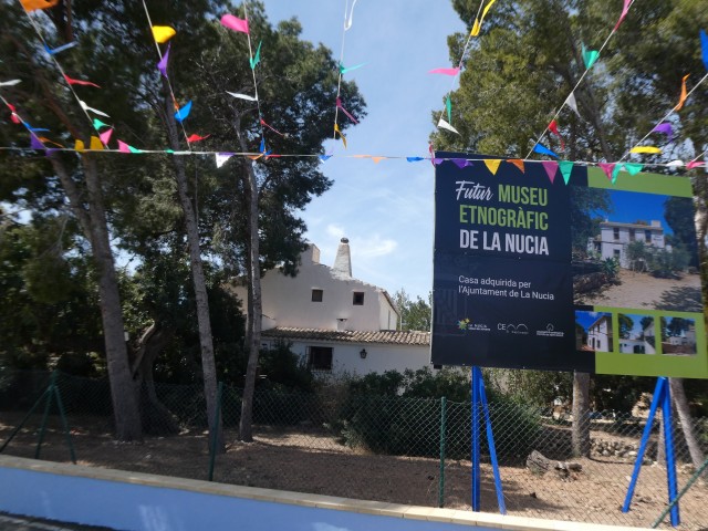 La Nucía adquiere una finca rural de 5.000 metros cuadrados para crear el Museu Etnogràfic
