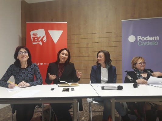 Podem-EU aspira a lograr el tercer concejal en el Ayuntamiento de Castelló en las elecciones del 28M