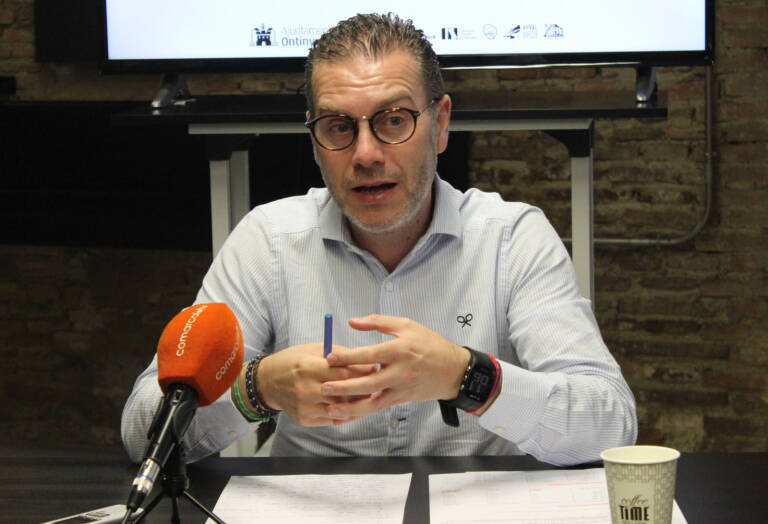 Pablo Úbeda, concejal de Promoción Económica en el Ayuntamiento de Ontinyent. Foto: Ajuntament d'Ontinyent. - 