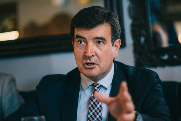 El candidato de Ciudadanos a la Alcaldía de València, Fernando Giner. Foto: KIKE TABERNER - 