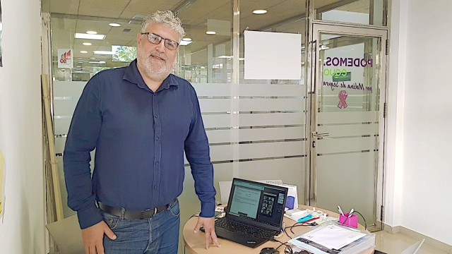 Mariano Vicente deja Podemos entre críticas y anuncia que se va a 'Juntxs por Molina'