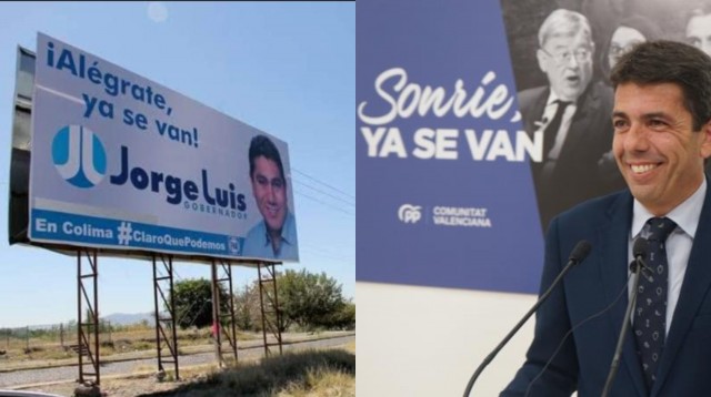 El 'ya se van' de Mazón y de un candidato mexicano y 'el president' Puig de un socialista gallego