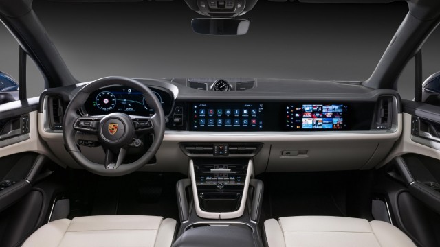 La nueva instrumentación Porsche Driver Experience se estrenará en el Cayenne
