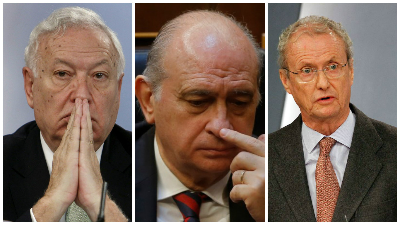 Margallo, Fernández Díaz y Morenés, se quedan fuera 