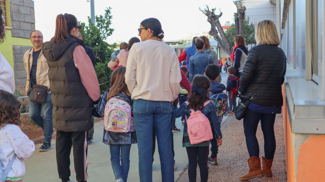 Onda comienza la 'Escoleta de Pasqua' permitiendo la conciliación a las familias de 160 niños y niñas