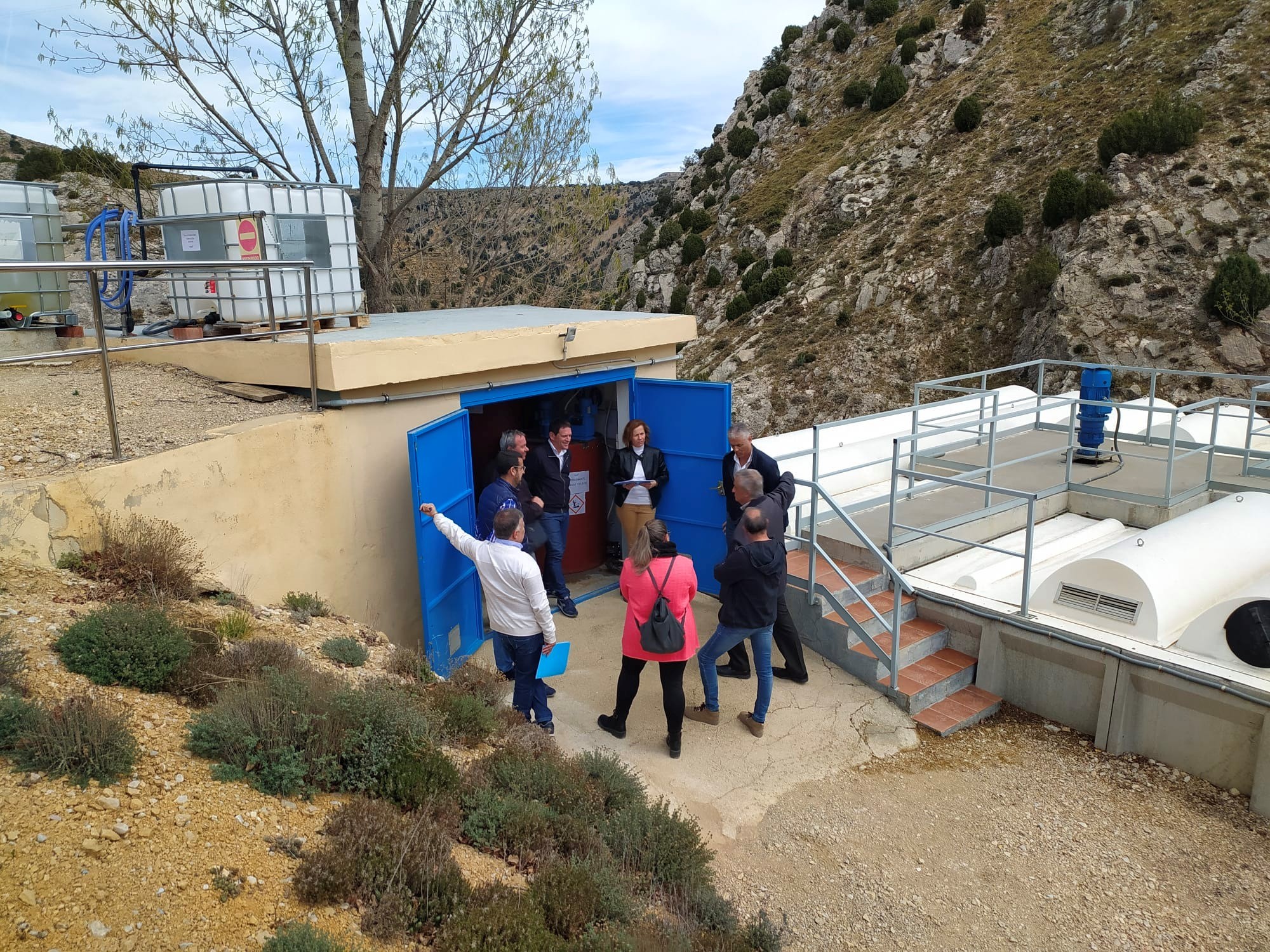 
Facsa y Aquactiva presentan a la Diputación los resultados de los ensayos de su biocida ecológico