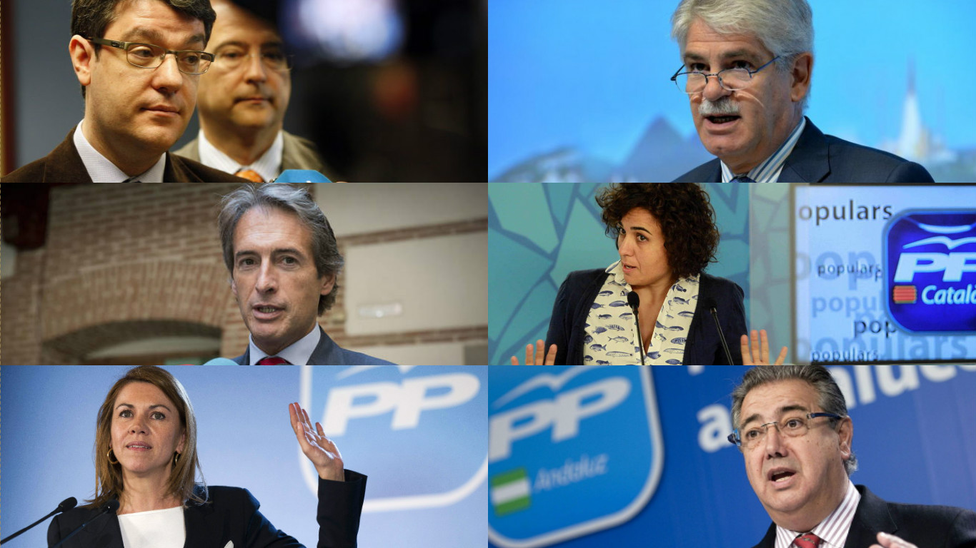 Las nuevas caras en el Gobierno de Mariano Rajoy