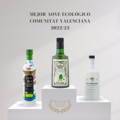 Un aceite de Càlig gana el premio al mejor Aceite de Oliva Virgen Extra Ecológico de la Comunitat