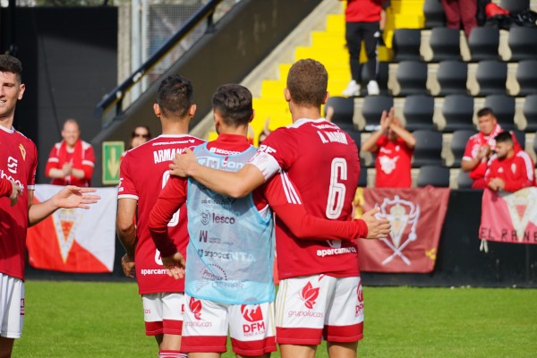El Murcia se medirá a rivales directos por subir como Eldense, Castellón, Amorebieta y Osasuna B 