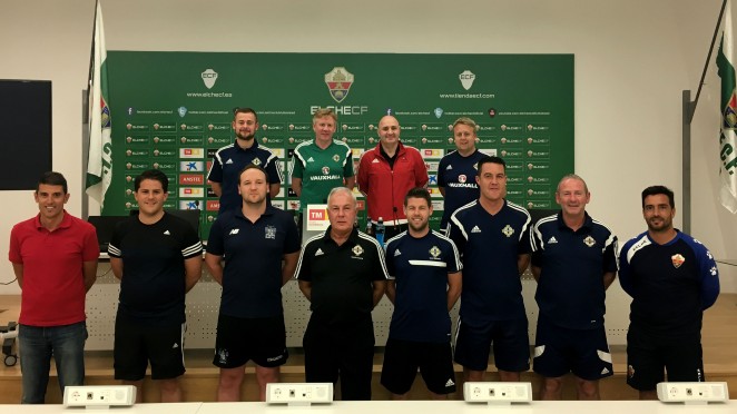 Técnicos de Irlanda del Norte se interesan por la metodología del Elche