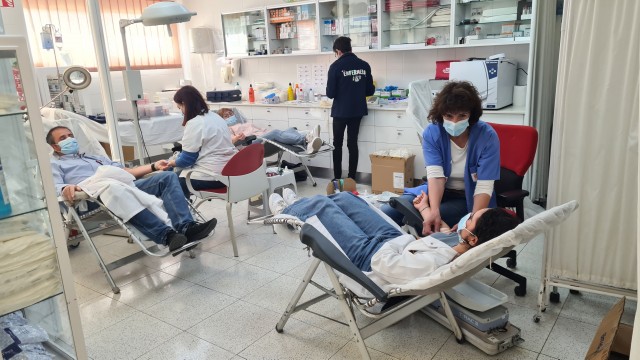 Los trabajadores de ElPozo Alimentación se vuelcan en la donación de sangre