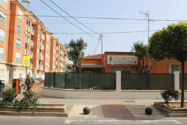 La Escuela Infantil de Burriana cuenta con más de sesenta vacantes para el curso 2023-2024