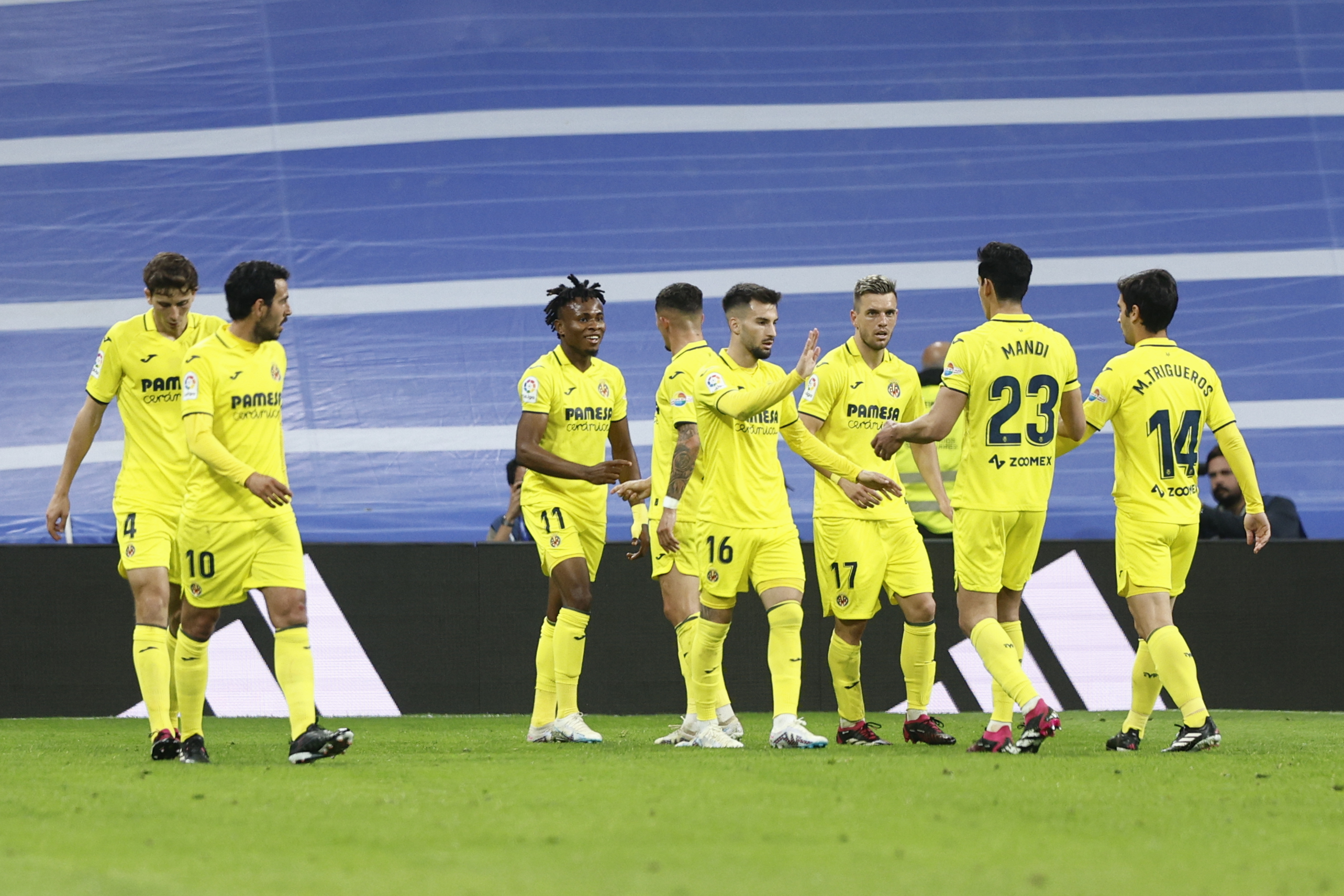 El Villarreal gana al Madrid los dos duelos ligueros por primera vez