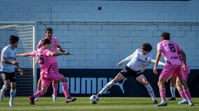 El VCF Mestalla cae ante el RCD Espanyol B