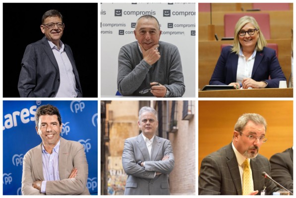 Quién es quién en los comicios autonómicos del 28M de la Comunitat Valenciana