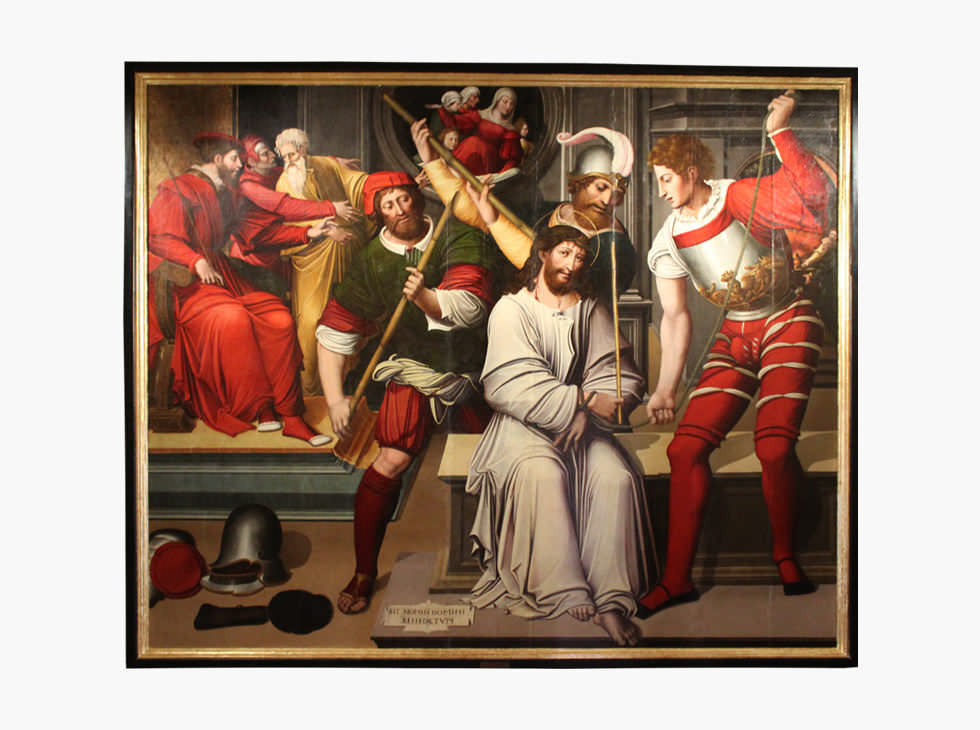 Maestro de Alzira. Los improperios - 