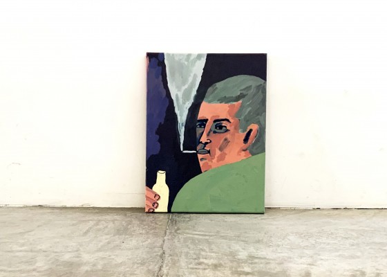 Luis Galbis se atreve “por primera vez” con la pintura en Lanevera Gallery