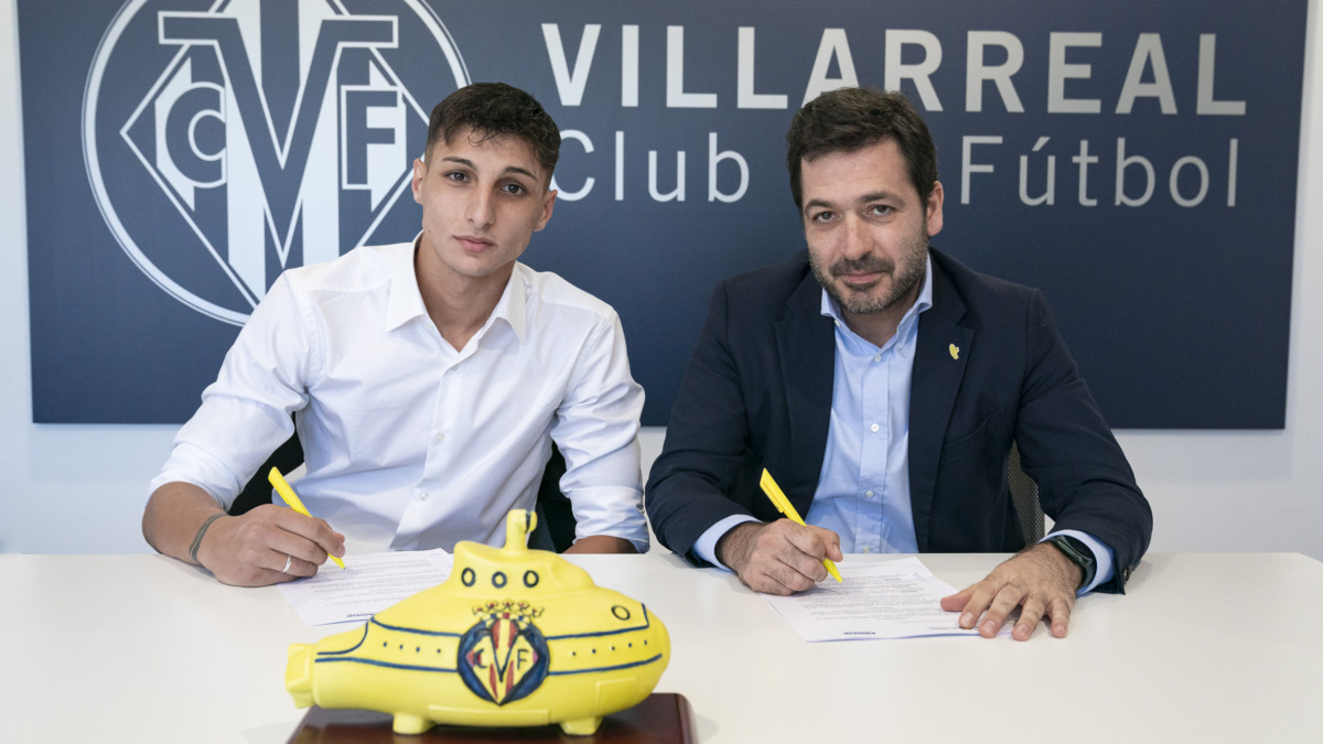 El Villarreal anuncia la llegada del joven delantero uruguayo Andrés Ferrari
