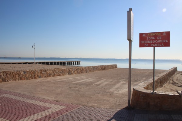 La CHS somete a información pública el plan para frenar las inundaciones en la rambla de la Pescadería de Los Alcázares