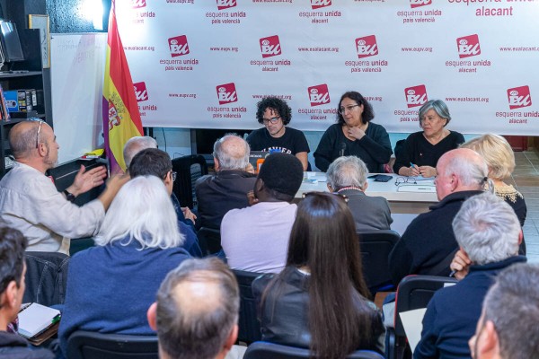 La suma Podemos-EU en Alicante: dos varones en cabeza a compensar desde el '3'... y dos dimisiones 