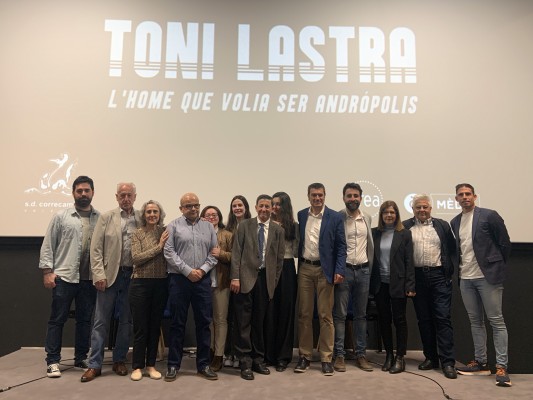 La SD Correcaminos presenta el documental 
Toni Lastra, el hombre que quería ser Andrópolis
