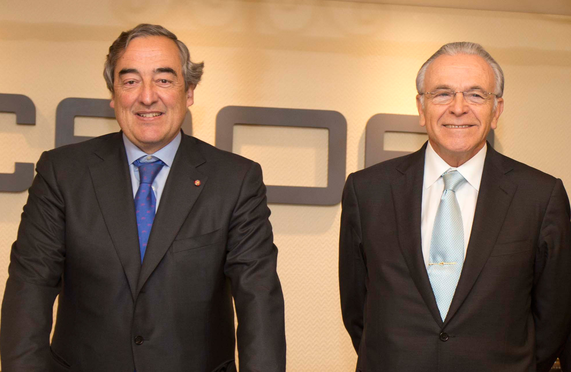 Juan Rosell e Isidro Fainé (VP) - 