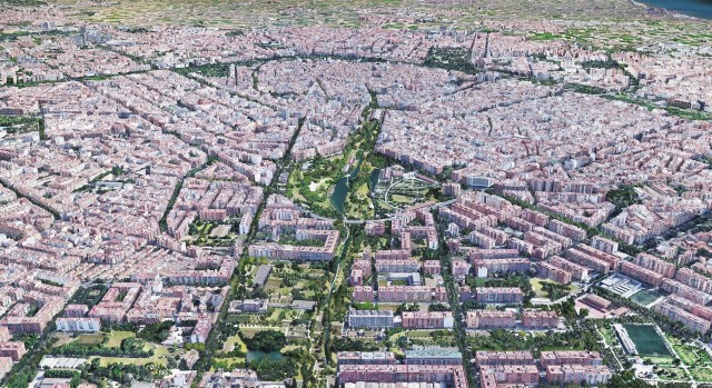 El Plan Verde de València prevé más jardines, hasta casi 12m2 por habitante
