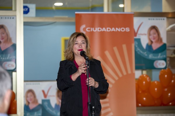 Ciudadanos de Benidorm inaugura su sede para las elecciones municipales con Victoria Villar al frente