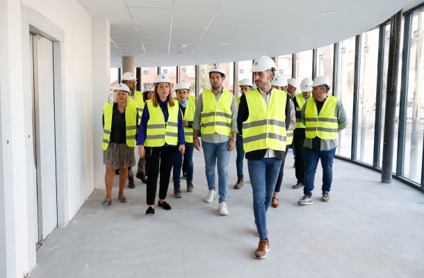 Últimos remates en las obras de la Residencia de la Tercera Edad con Centro de Día de Mislata  
