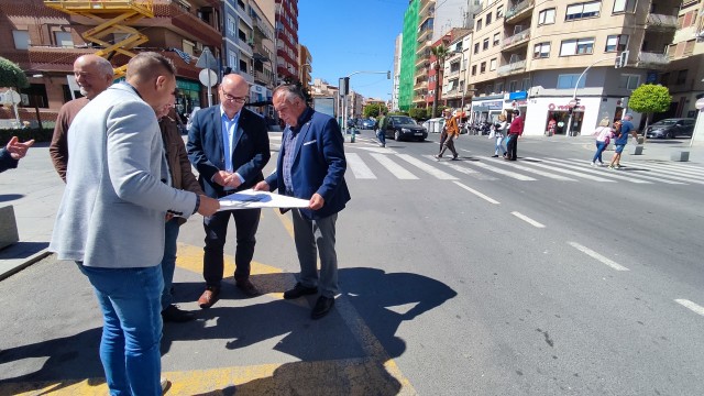 Comienzan las obras de construcción de la rotonda de avenida País Valencià de la Vila Joiosa 