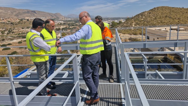 Finalizan las obras de ampliación y autoabastecimiento energético de la ETAP de la Vila Joiosa