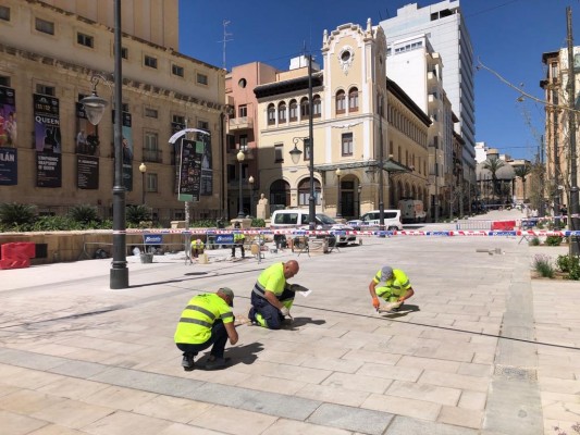 Alicante activa reparaciones en Constitución y supervisará su estado antes de saldar las obras 