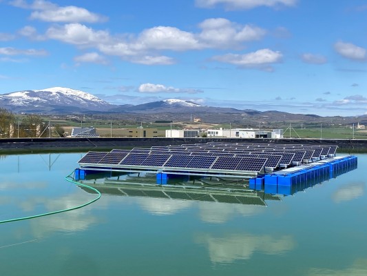 Agro Hispamer instalará una planta fotovoltaica en un embalse de Murcia